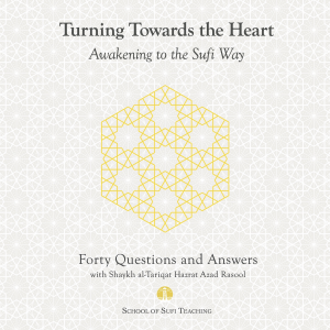 Turning Toward the Heart: Awakening to the Sufi Way