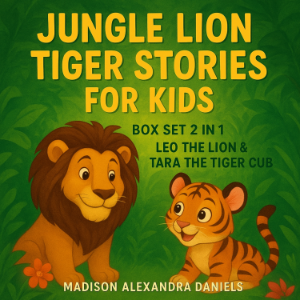 Jungle Lion Tiger Stories for Kids Box Set 2 in 1-logo