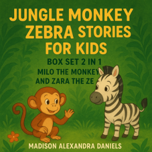 Jungle Monkey Zebra Stories for Kids Box Set 2 in 1-logo