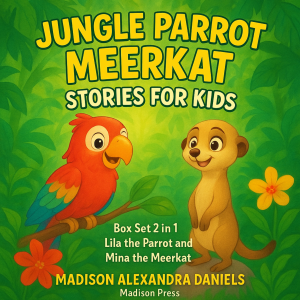 Jungle Parrot Meerkat Stories for Kids Box Set 2 in 1-logo