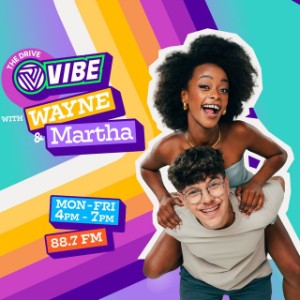 THE DRIVE VIBE WITH WAYNE & MARTHA-logo