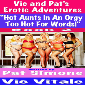 Vic and Pat’s Erotic Adventures “Hot Aunts In An Orgy Too Hot For Words!” Boook 2-logo