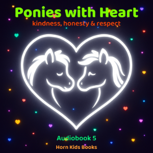 Ponies with Heart – ponies playing in the meadow for – kindness, honesty & respect