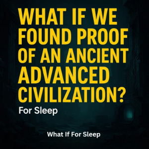 What If We Found Proof of an Ancient Advanced Civilization? For Sleep
