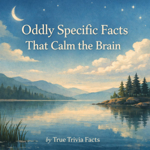 Oddly Specific Facts That Calm the Brain