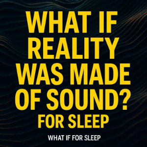 What If Reality Was Made of Sound? For Sleep