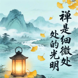 禅是细微处的光明-logo