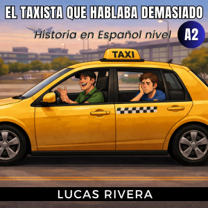 El taxista que hablaba demasiado – Historia en Español nivel A2 (Spanish Story for A2 Learners)