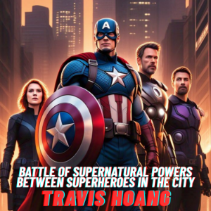 Battle Of Supernatural Powers Between Superheroes In The City