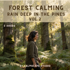 Forest Calming: Rain Deep in the Pines Vol 2