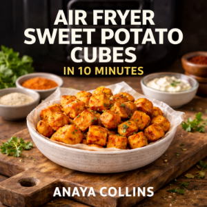Air Fryer Sweet Potato Cubes in 10 Minutes