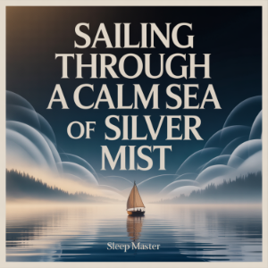 Sailing Through a Calm Sea of Silver Mist