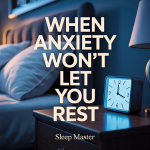 When Anxiety Won't Let You Rest