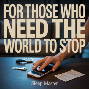 For Those Who Need the World to Stop