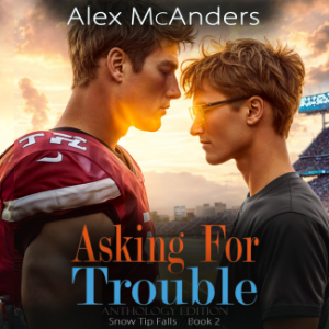 Asking for Trouble: Nerd/Jock MM Sports Romance-logo