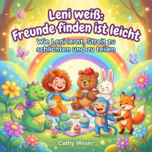 Leni weiß: Freunde finden ist leicht-logo