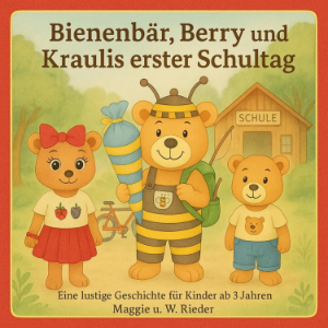 Bienenbär, Berry und Kraulis erster Schultag