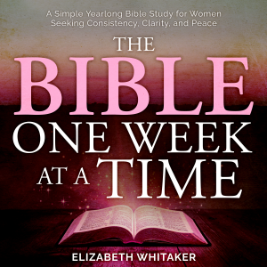 The Bible, One Week at a Time-logo
