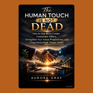The Human Touch Is Not Dead: How to Use AI to Create Irresistible Offers, Strengthen Your Value Proposition, and Close More High-Ticket Deals