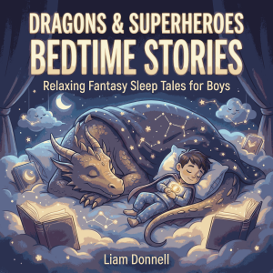 Dragons & Superheroes Bedtime Stories: Relaxing Fantasy Sleep Tales for Boys-logo