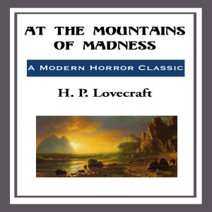 At the Mountains of Madness-logo