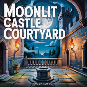 Moonlit Castle Courtyard-logo