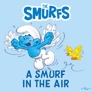 A Smurf in the Air-logo