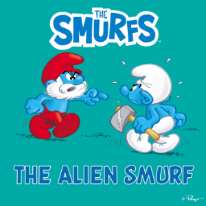 The Alien Smurf-logo