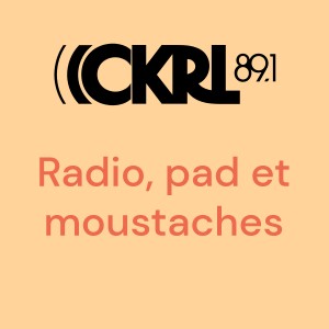 Radio, pad et moustaches-logo