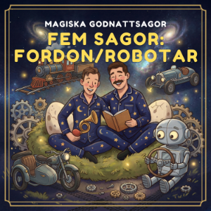 Fem sagor: fordon/robotar