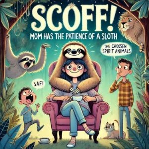 Scoff! Mom Has the Patience of a Sloth-logo