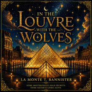 In the Louvre with the Wolves-logo