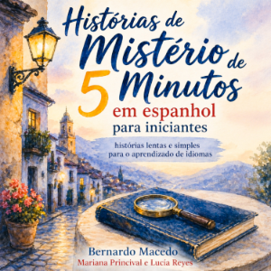 Histórias de Mistério de 5 Minutos em espanhol para iniciantes-logo