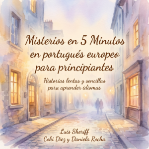 Histórias de Mistério de 5 Minutos em português europeu para iniciantes-logo