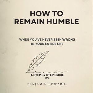 How To Remain Humble:  When You've Never Been Wrong In Your Entire Life-logo