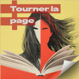 Tourner la page, le podcast de culture litteraire et d'histoires intimes-logo