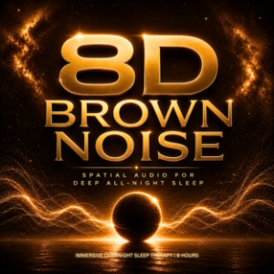 Brown Noise Collection: 8D Brown Noise | 9 Hours | Spatial Audio for Deep All-Night Sleep