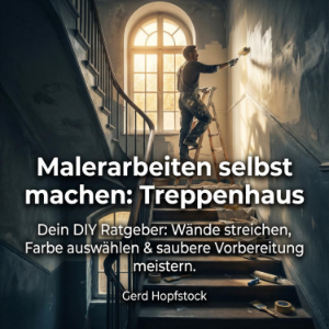 Malerarbeiten selbst machen: Treppenhaus