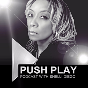 Push Play Podcast with Shelli Diego-logo