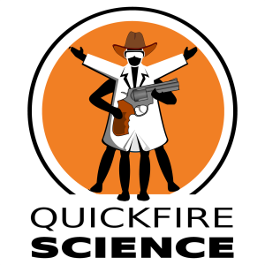 Quick Fire Science, from the Naked Scientists-logo