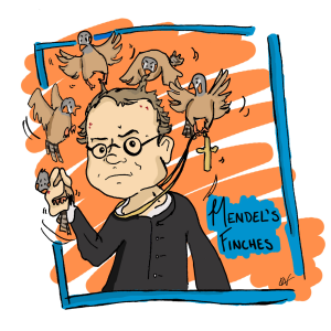 Mendel's Finches-logo