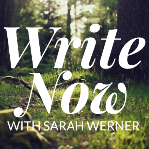 Write Now with Sarah Werner-logo