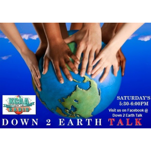 Down to Earth Talk on KCAA-logo