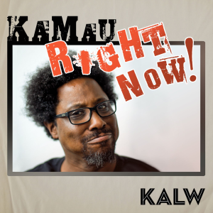 Kamau Right Now!-logo