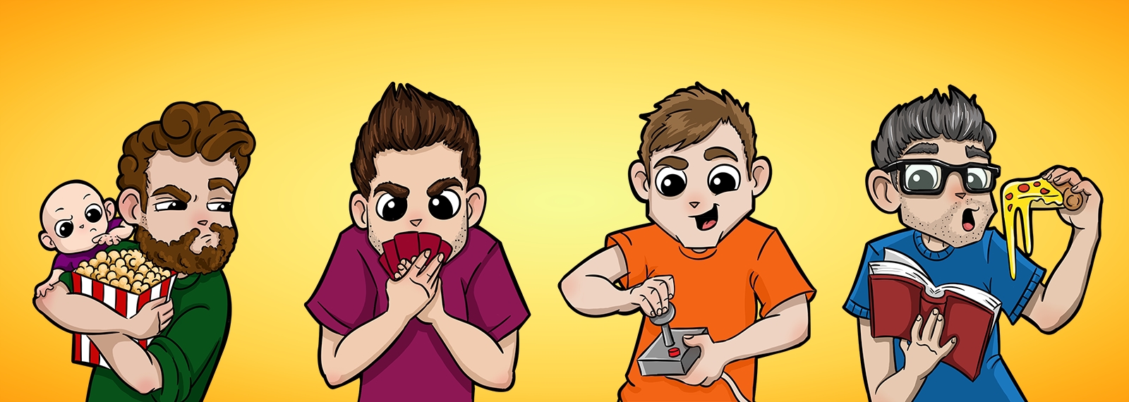 The Staying In Podcast - four pals talk video games, board games, and movies