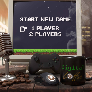 Digital Coffee: Gaming Brew-logo