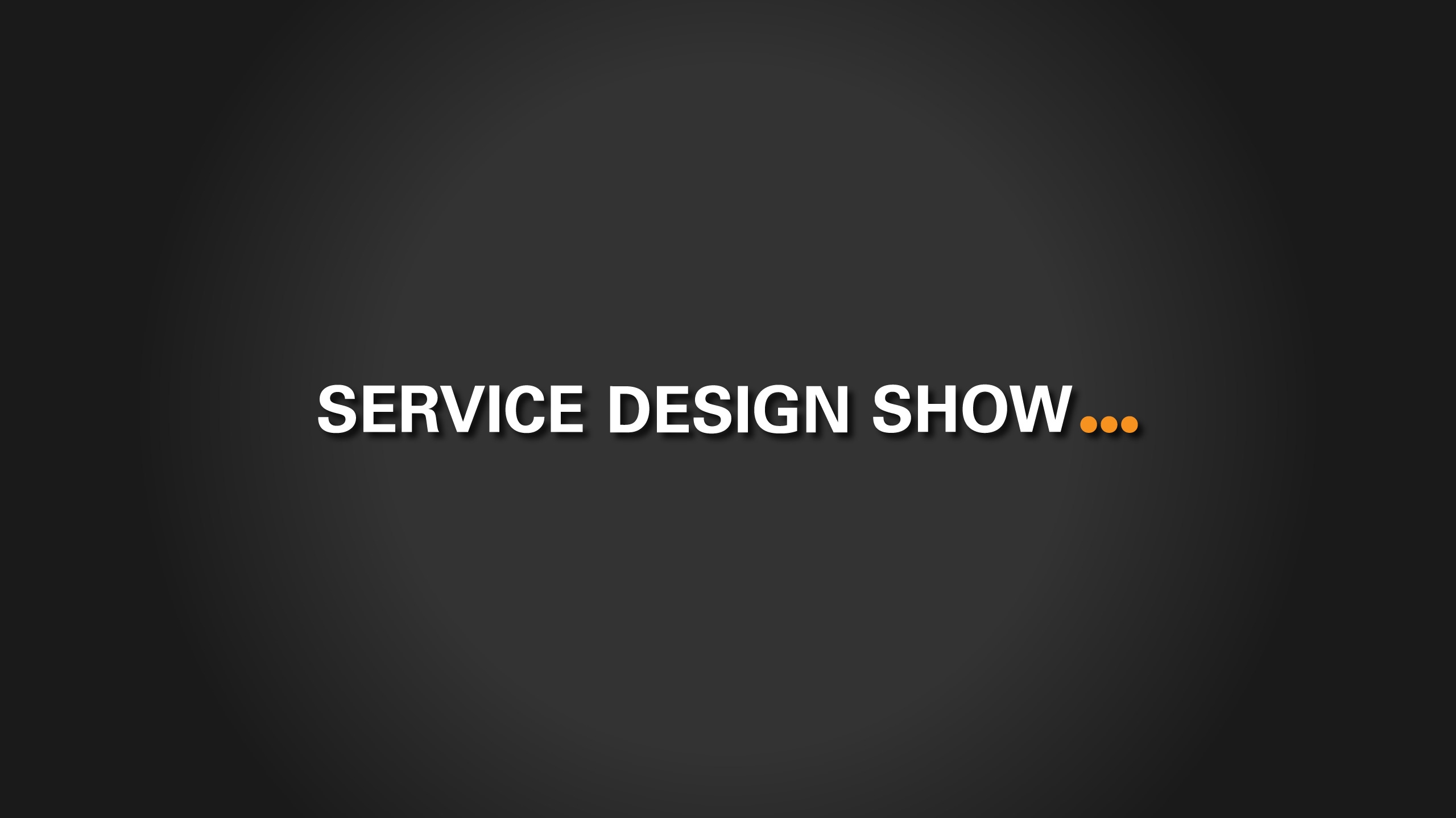 Service Design Show