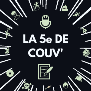 Podcast Manga - La 5e de Couv' - Le podcast de débat autour du manga-logo