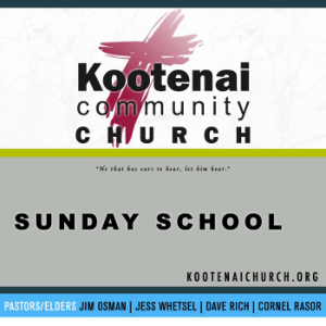 Kootenai Church Adult Sunday School-logo