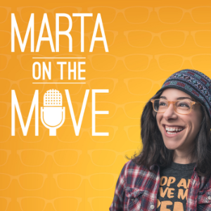 Marta on the Move Podcast-logo